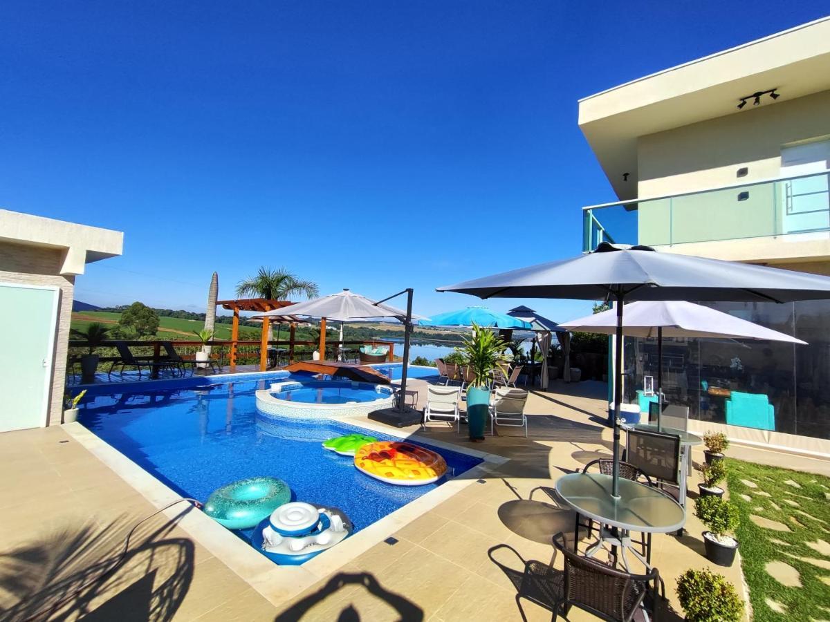 Chacara Arena Jk Com Piscina Integrada Com Sauna E Hidromassagem Ibiúna Exteriör bild