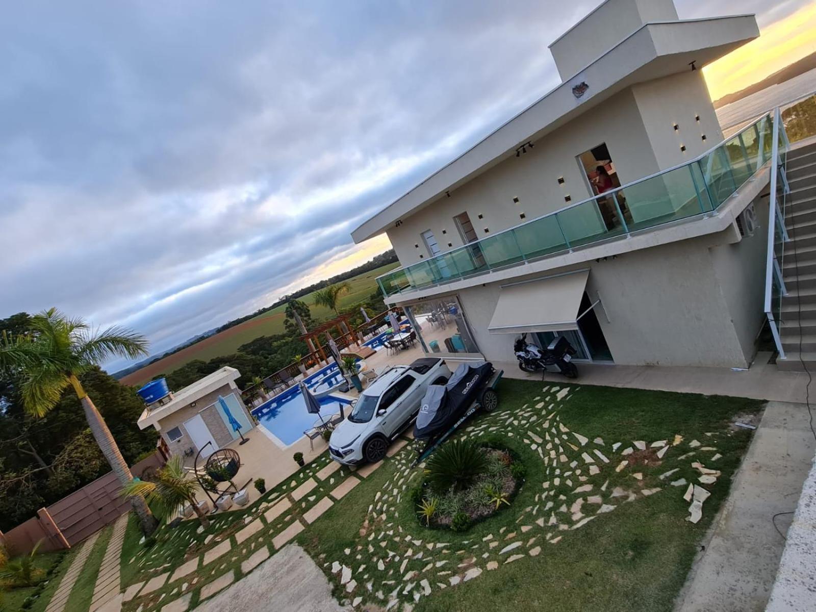 Chacara Arena Jk Com Piscina Integrada Com Sauna E Hidromassagem Ibiúna Exteriör bild